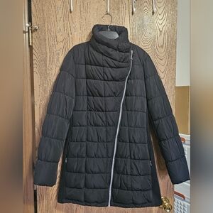 Women's Black Quilted Jacket